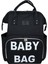 Paris Baby Bag Baskılı Kadın ve Anne Bebek Çantası 1