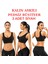 3'lü Paket Göğüs Toparlayıcı Kalın Askılı Pedsiz Sütyen Korse Spor Sütyen Büstiyer Yarım Atlet 1