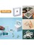 ® 11 x 11 cm Standlı 3D Takı Ziynet Hatıra Koleksiyon Saklama Kutusu Şeffaf Film Çerçevesi 1