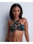 Feline Energy Bralet Bikini Üstü, Damla Dekolteli, Altın Detaylı Büstiyer 2