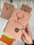 Keep On Going Binderli Deri Kapak Depolama Dosyalı Pembe Renk Özel Tasarım Ajanda/notebook/klasörlü Defter 2