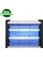 41X26CM Mor Işıklı 20W Elektrikli Uv Sivrisinek Uçan Haşere Öldürücü Zincirli Askılı Cız Cihazı 3