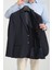 Cafizo Erkek Lacivert Slim Fit Dar Kesim Desenli Yarım Astar Blazer Ceket 4