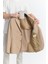 Zenova Erkek Camel Yarım Astarlı Torba Cepli Ilkbahar-Yaz Spor Blazer Ceket 4
