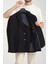 Cazino Erkek Koyu Lacivert Slim Fit Dar Kesim Desenli Yarım Astar Mevsimlik Spor Blazer Ceket 4