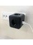 Buffer® Isıya Dayanıklı Termal Akım Korumalı ve Çocuk Korumalı 3 Priz Girişli 3 USB Girişli Küp Priz 4