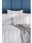 Modern Stripe Nevresim Takımı Çift Kişilik Gentletouch Gri 2
