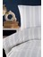 Modern Stripe Nevresim Takımı Çift Kişilik Gentletouch Gri 3