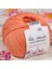 Mercerized Cotton Turuncu El Örgü ipi - 201 - 33581 1