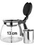 Isıya Dayanıklı Süzgeçli Cam Demlik 900 ml 2