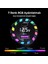 Rgb LED Karbon Desenli Yaylı Kablolu 15W Araç Çakmaklık Şarj Cihazı - iPhone & Type-C Çıkışlı FR-422 4