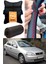 Opel Astra G Direksiyon Kılıfı Dikmeli Nokta Siyah Ultra Esnek Ithal Deri & 2'li Lüks Boyun Yastığı 2