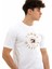 Göğüsde Nakış Işleme Logolu T-Shirt 2