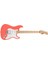 Fsr Sonic Stratocaster Akçaağaç Klavye Wpg Tahitian Coral Elektro Gitar 1