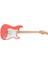Fsr Sonic Stratocaster Akçaağaç Klavye Wpg Tahitian Coral Elektro Gitar 2