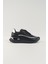 Delphine Siyah Deri Kadın Sneakers, Deri, Günlük Ayakkabı, Spor Ayakkabı 25078 1