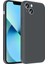 Apple iPhone 13 Kılıf Kamera Korumalı Kartlık Hazneli Frm Vitra Kapak - Gri 1