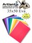 Eva 10 Renk 35X50 cm 1 Paket Düz Eva Süngeri 10 Lu Renkli Eva 35*50 Elişi Okul Öncesi Ana Sınıfı Ilkokul 1