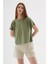 Fashıon Frıends Kadın Dökümlü Crop Bluz 25Y0512K1 1