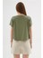 Fashıon Frıends Kadın Dökümlü Crop Bluz 25Y0512K1 4