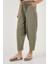Pamuklu Relaxed Fit Normal Bel Daralan Paça Pantolon Bayan Pantolon 668YP5198 4