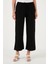 Keten Karışımlı Regular Fit Normal Bel Geniş Paça Pantolon Bayan Pantolon 5866030 3