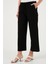 Keten Karışımlı Regular Fit Normal Bel Geniş Paça Pantolon Bayan Pantolon 5866030 4