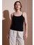 Pamuklu Slim Fit Yuvarlak Yaka Atlet Bayan Atlet 25Y0257K1 4