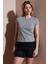Pamuk Slim Fit Zımba Detaylı T Shirt Bayan T Shirt 25Y0523K1 2