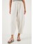 Pamuklu Relaxed Fit Normal Bel Daralan Paça Pantolon Bayan Pantolon 668YP5198 3