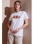 Baskılı Pamuk Regular Fit Bisiklet Yaka T Shirt Bayan T Shirt 25Y0300K1 3