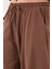 Pamuklu Relaxed Fit Normal Bel Daralan Paça Pantolon Bayan Pantolon 668YP5198 5