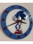 Çocuk Odası Duvar Saati - Epoksi Reçine Kaplamalı - Kirpi Sonic The Hedgedog - 40 cm 4