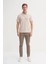 Polo Yaka Bej Erkek T-Shirt 4222 1