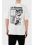 Baskılı Relaxed Fit Pamuklu Bisiklet Yaka T Shirt Erkek T Shirt LB25SSUNLMUTS 1