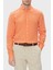 % 100 Keten Slim Fit Düğmeli Yaka Gömlek Erkek Gömlek 50520283 823 1