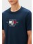 Pamuk Regular Fit Bisiklet Yaka Logolu T Shirt Erkek T Shirt MW0MW38628 Daf 5