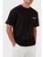 Pamuklu Logolu Oversize Fit Bisiklet Yaka T Shirt Erkek T Shirt LB24FWEAPMUTS 4