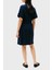 % 100 Pamuk Regular Fit Mini Boy Yuvarlak Yaka Elbise Bayan Elbise WW0WW45520 C1G 2