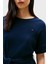 % 100 Pamuk Regular Fit Mini Boy Yuvarlak Yaka Elbise Bayan Elbise WW0WW45520 C1G 3