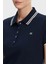 Streç Pamuklu Regular Fit Mini Boy Şeritli Polo Yaka Elbise Bayan Elbise WW0WW45532 C1G 4