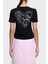 Ön ve Arka Baskılı Pamuk Regular Fit T Shirt Bayan T Shirt LB25SSUNLFUTS 3