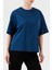 Pamuk Oversize Fit Bisiklet Yaka Logolu T Shirt Bayan T Shirt Lbnoosessfuts 4