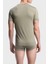 Slim Fit Bisiklet Yaka Logolu 2 Pack T Shirt Erkek T Shirt EM001849 AF10787 M7003 2