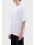 Sırt Baskılı Bisiklet Yaka Relaxed Fit T Shirt Erkek T Shirt LB23FWCLAMUTS 2