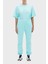Logolu Regular Fit Elastik Bel Bantlı Cepli % 100 Pamuk Pantolon Bayan Pantolon LB22FWESSFUSP 1