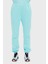 Logolu Regular Fit Elastik Bel Bantlı Cepli % 100 Pamuk Pantolon Bayan Pantolon LB22FWESSFUSP 2