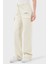 Straight Fit Düz Paça Desenli Cep Detaylı Pantolon Bayan Pantolon LB25SSUNLFUUP 5