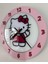 Çocuk Odası Duvar Saati - Epoksi Reçine Kaplamalı - Hello Kitty - 40 cm 2