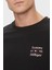 Pamuk Regular Fit Bisiklet Yaka Logolu T Shirt Erkek T Shirt MW0MW38622 Bds 4